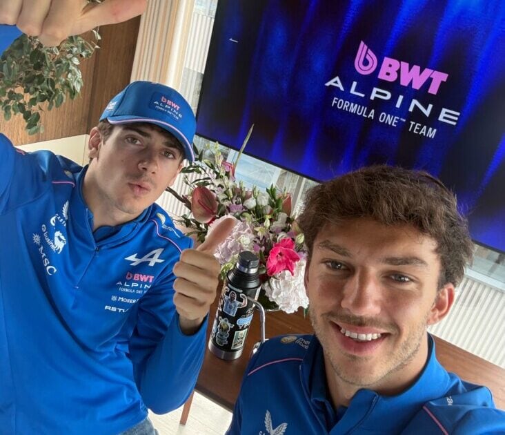 Gasly le pone el pecho a Colapinto y se ilusiona con Monza: "Estamos laburando bien juntos"