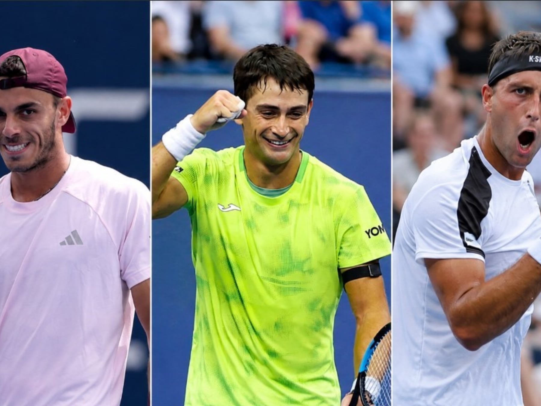 Cerúndolo, Etcheverry y Navone meten a tres argentinos en la tercera ronda del US Open por primera vez en ocho años