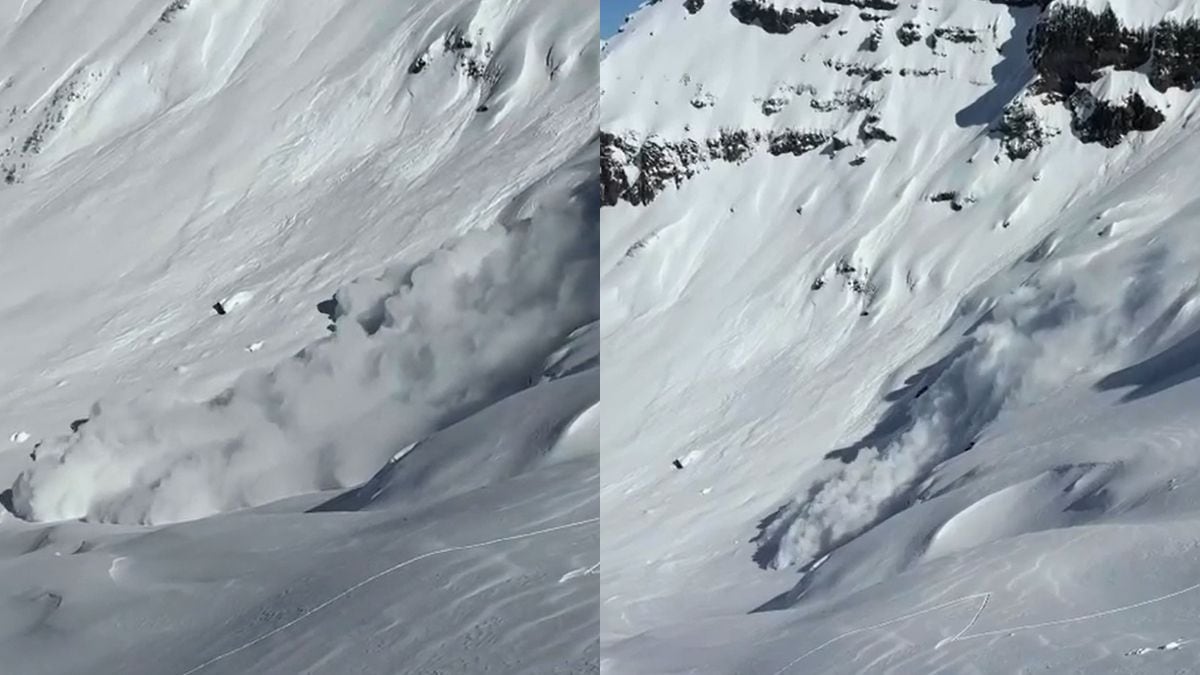 Chapelco: una avalancha sobre el filo que dejó dos esquivadores a metros del barranco blanco y por qué ese sector sigue siendo territorio vedado