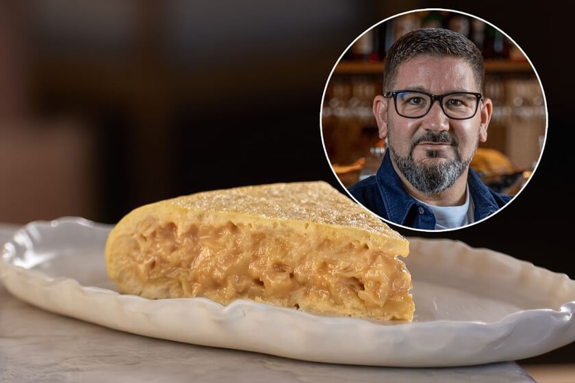 La tortilla de cuatro ingredientes de Dani García: mayonesa casera para reemplazar la cebolla sin adulterar la receta