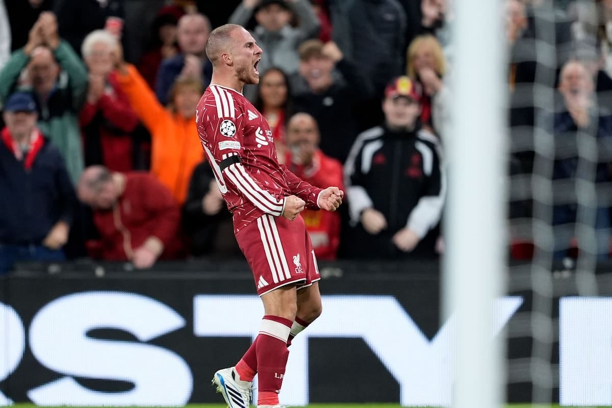 Mac Allister respondió con la zurda y los Reds pasaron por encima del Atleti en el arranque de Champions