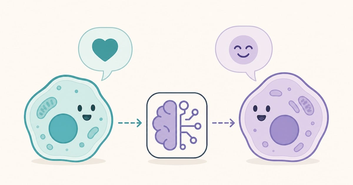 Una IA que traduce el whatsapp interno de las células y ya le está ganando a la biología