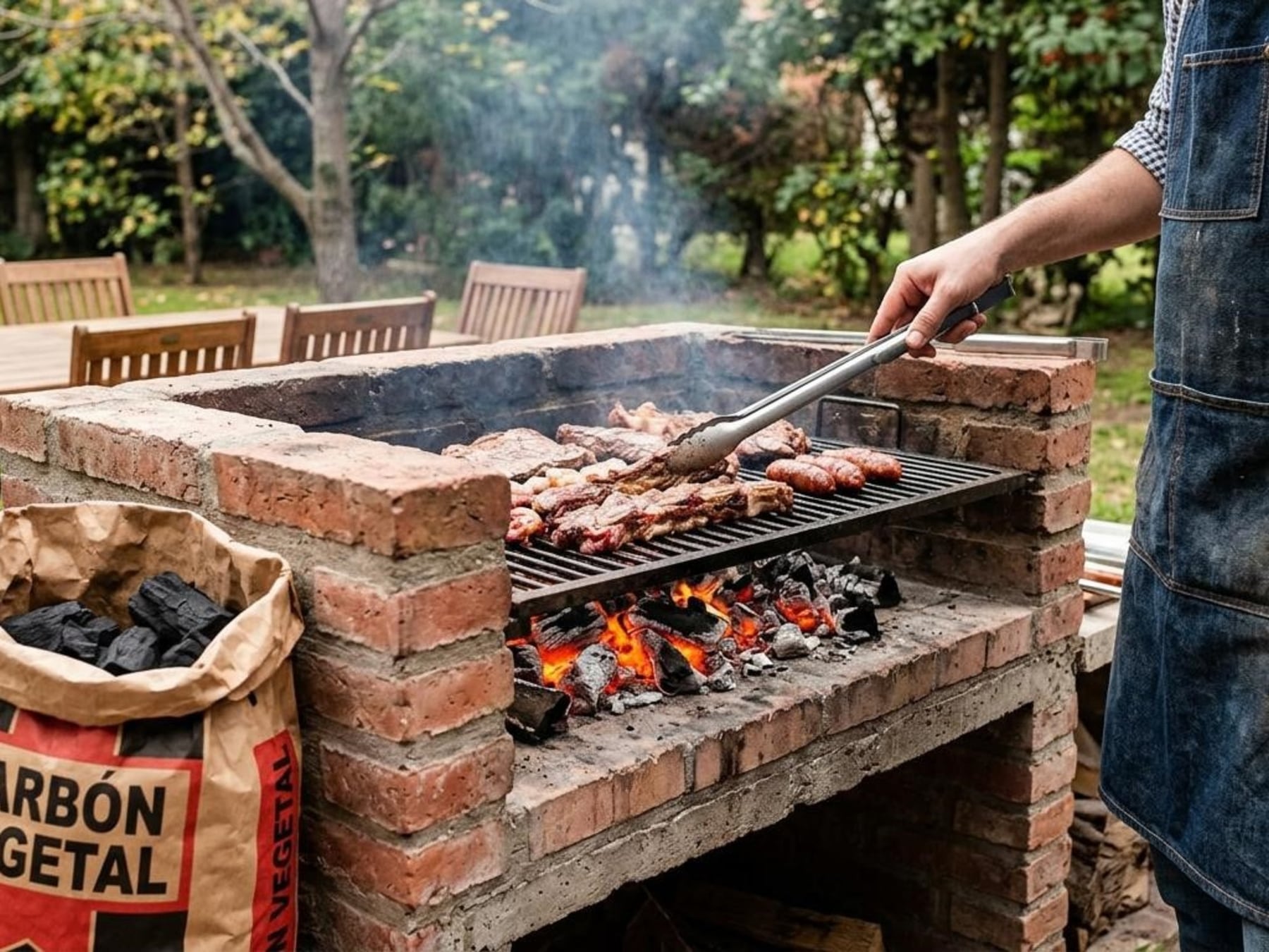 Asado sin sobresaltos: cómo calcular el carbón justo para que las brasas no fallen a mitad de camino