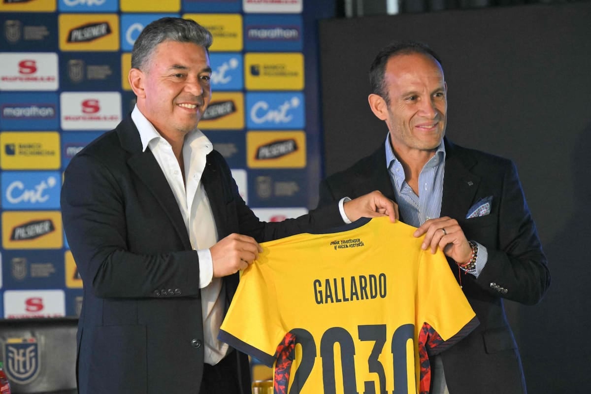 Gallardo se calza el buzo de Ecuador y ya piensa en el Mundial 2030