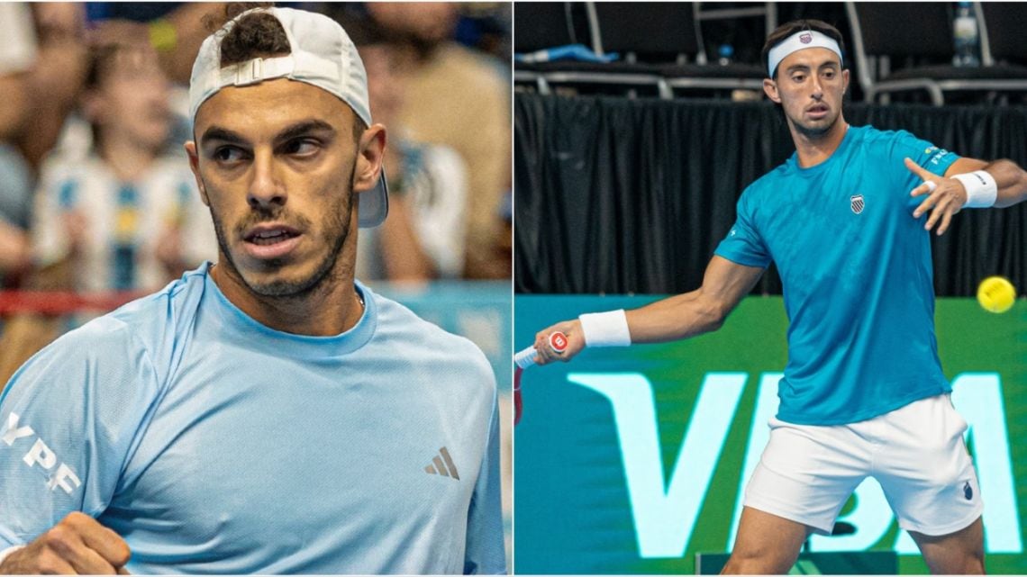 Cerúndolo y Tirante ponen a Argentina a un paso de la clasificación en la Copa Davis
