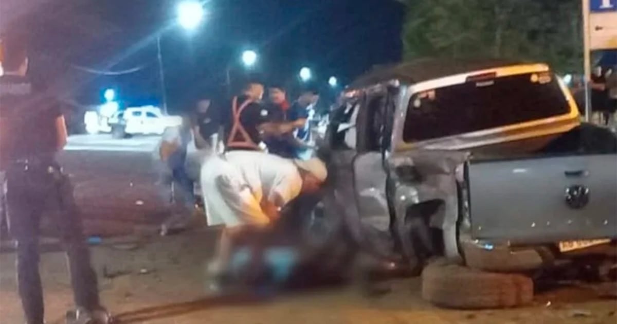 Choque frontal en San Vicente: dos muertos y cinco heridos, dos de ellos gendarmes fuera de servicio