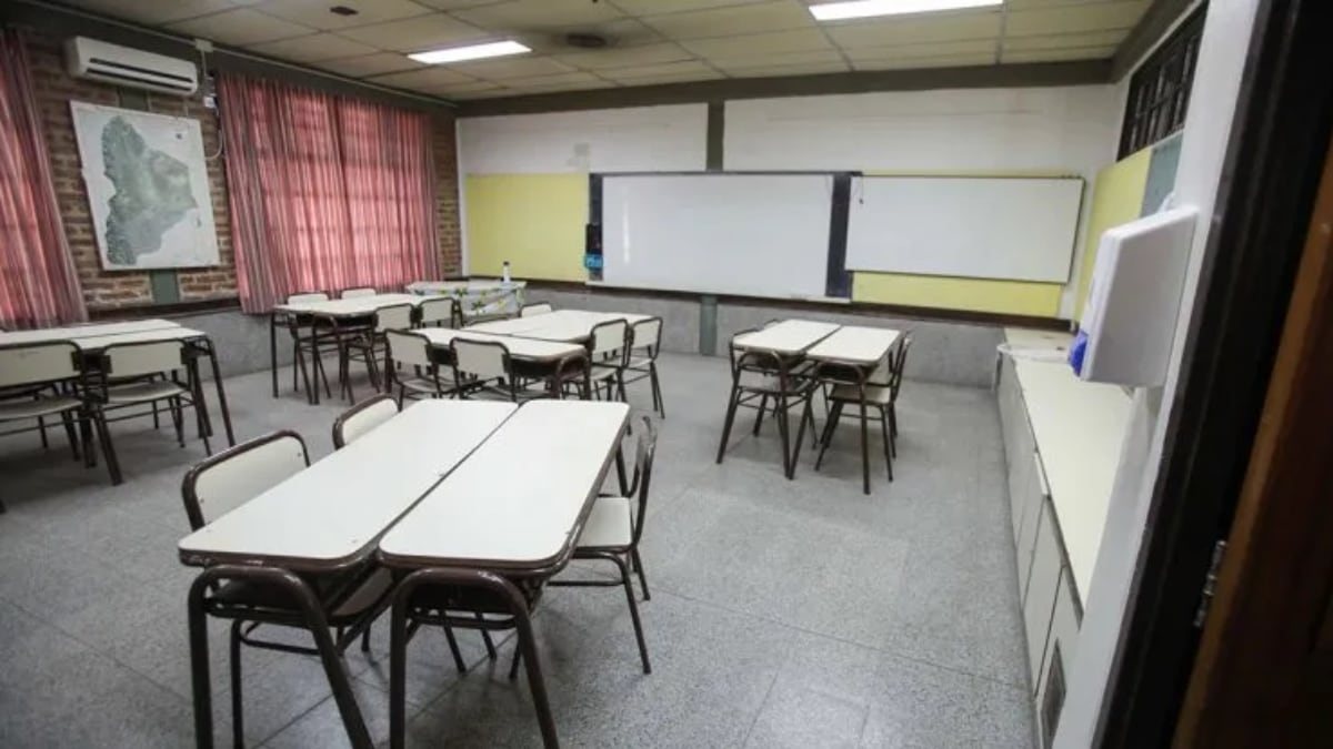 Diez localidades neuquinas se quedan sin clases el jueves: el temporal de viento y lluvia vacía las aulas