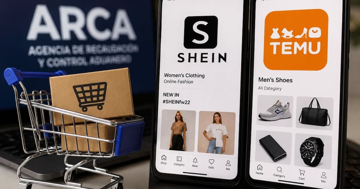 Compras en Shein y Temu en Argentina: la franquicia de US$ 400 no equivale a un presupuesto libre de impuestos