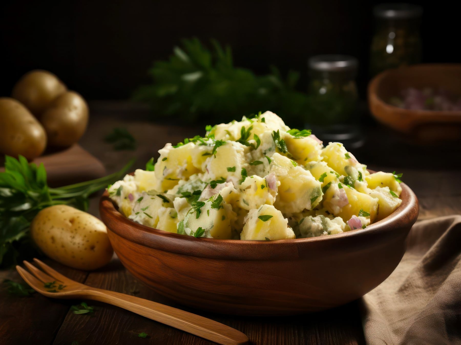 Ensalada de papa: claves de cocción y aderezos para que los trozos lleguen enteros a la mesa
