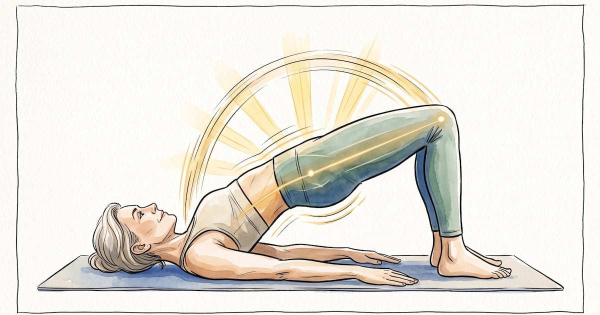 Plancha y puente: dos aliados simples para mantener el abdomen activo después de los 50