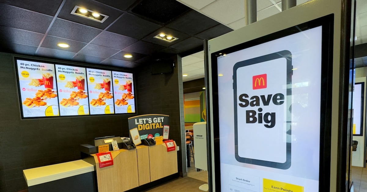 Mirá si esto no era una evidencia: McDonald's le pone precio a cada boca de calle con inteligencia artificial