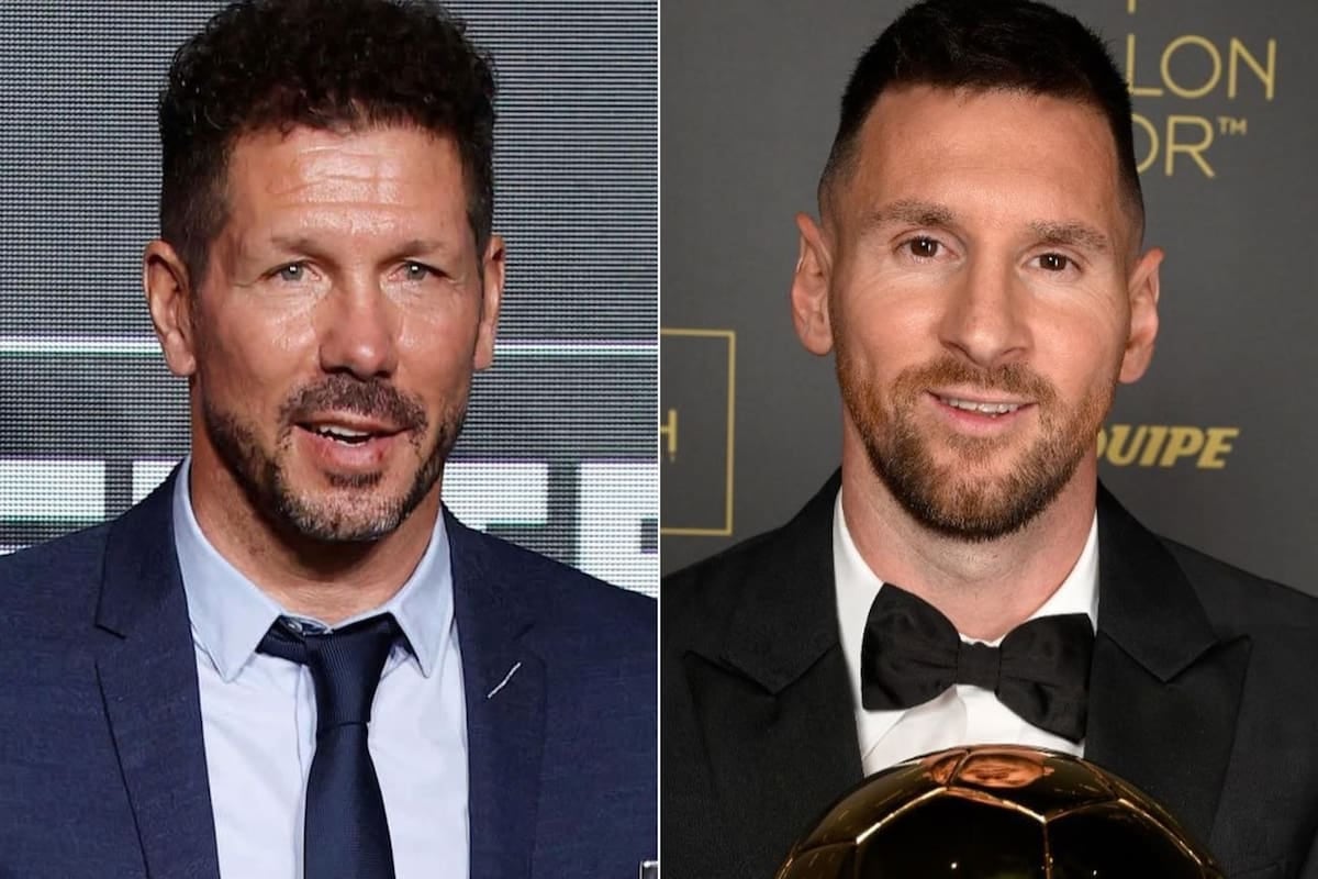 Simeone se quiebra al hablar del Diez: lo que más admira de Messi no son los goles
