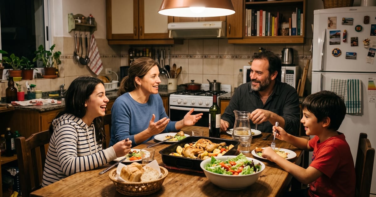 Comer en compañía: la mesa familiar como escuela de sabores que la pediatría argentina vuelve a poner en valor