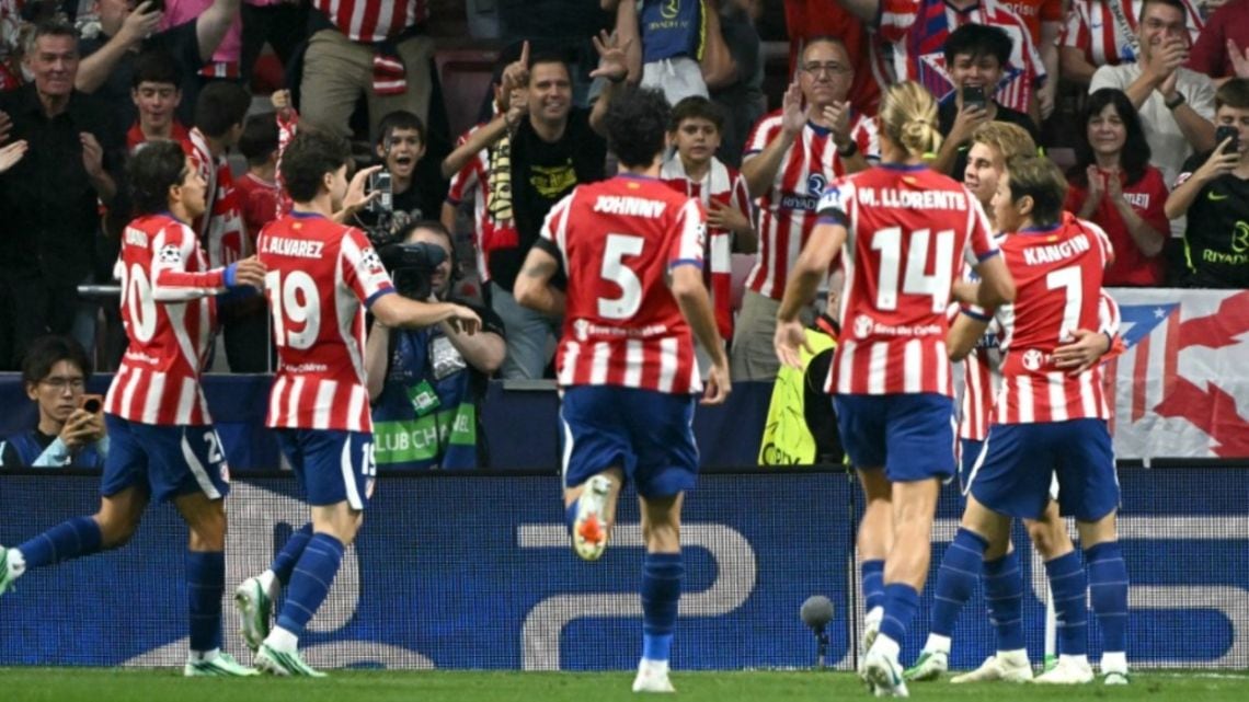 El Atleti se sacó la espina europea y le pintó la cara al United en el Metropolitano