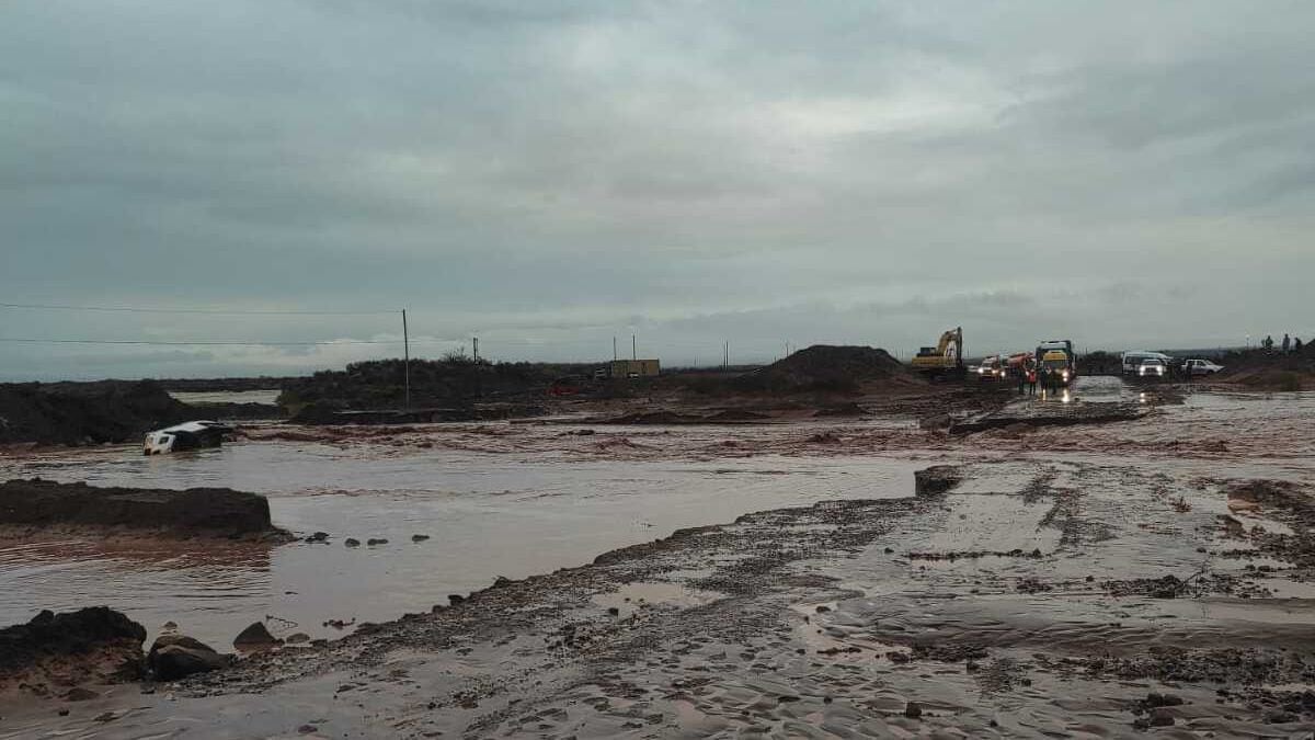 Rincón de los Sauces, bajo el agua: más de medio centenar de auxilios y caminos cerrados