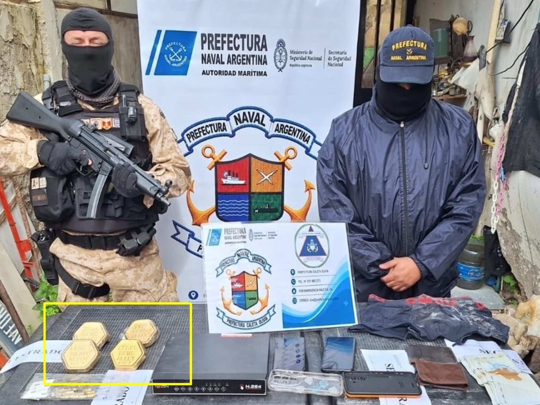 Caleta Olivia: peritaje confirma que las piezas secuestradas eran cerrobend y no oro