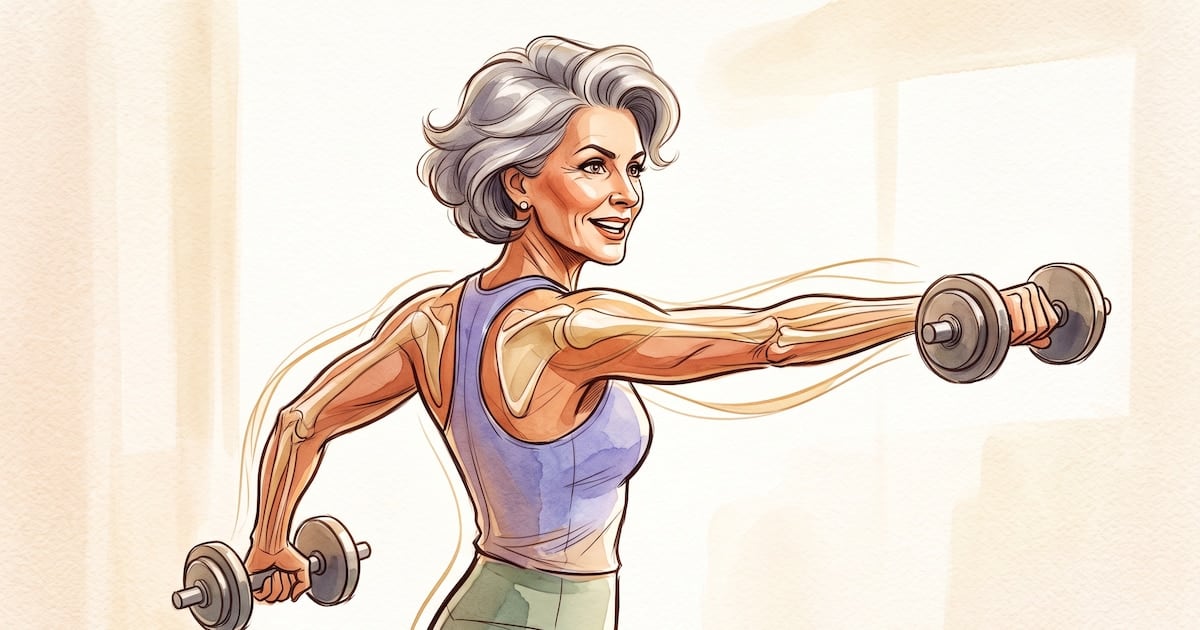 Mujeres en la menopausia encuentran en las pesas un escudo contra la pérdida de hueso y músculo
