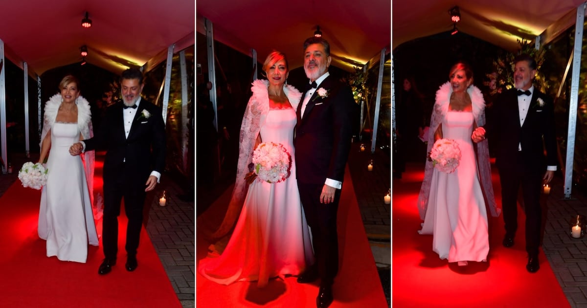 Andrea Ghidone y Pablo Otero celebraron su boda con tango, música y una canción inexperienced