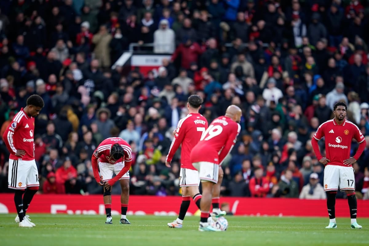 Old Trafford se Bournemouth: el United profundiza su crisis